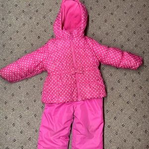 Snow bibs and coat set